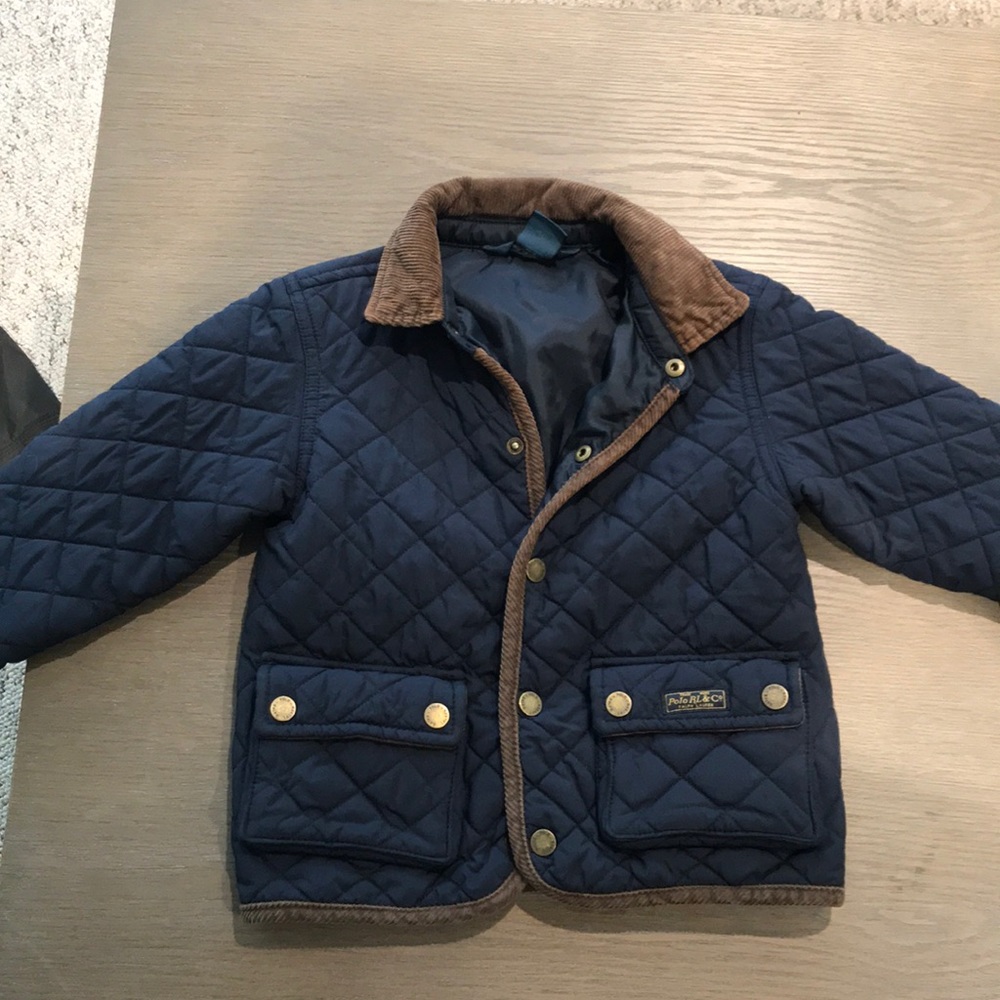 Boys polo quilted jacket 2T